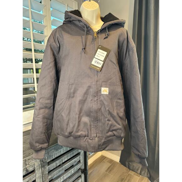 NWT: Urban Outdoor Gray Lined Hooded Jacket; outerwear (XL) - Picture 1 of 9